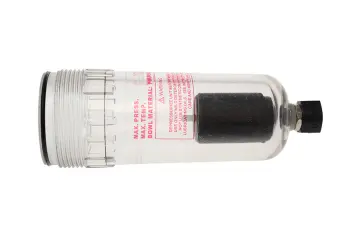 Polycarbonate Bowl Assembly for 20 Series Filter, Automatic Drain