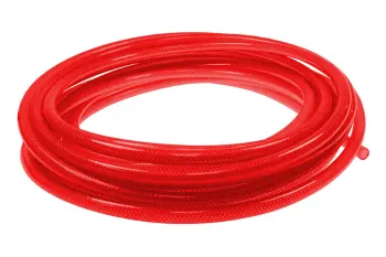 Flexeel Hose, 3/8" x 25', Without Fittings, Transparent Red