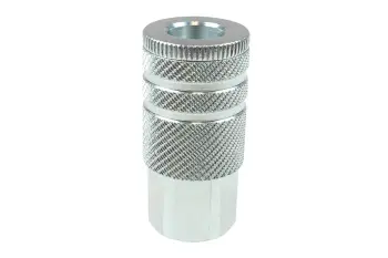 1/4" Industrial Steel Coupler, 1/4" FPT