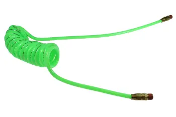 Flexcoil, .160" x 15', 1/4" NPT Reusable Swivel Fittings, Green