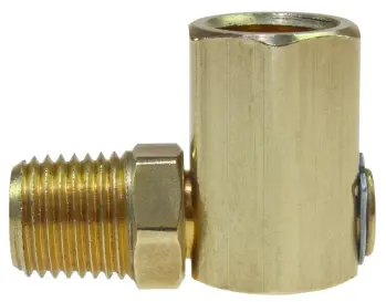 90° Elbow Swivel, 1/4" FPT x 1/4" MPT