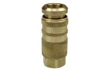 1/4" Automatic Six Ball Combo Coupler, Industrial & Acme, 1/4" FPT