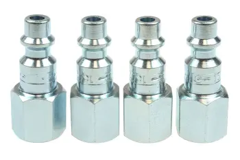 1/4" Industrial Connector, 1/4" FPT, Display of 4