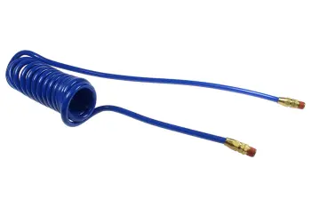 Flexcoil, .467" x 50', 1/2" NPT Reusable Swivel Fittings, Blue