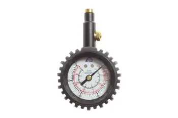 Dial Tire Gauge w/ Boot, 0-100 lbs.