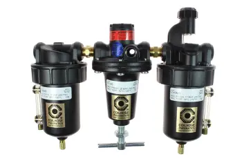 General Purpose Series, Filter + Regulator + Lubricator 3/4", Metal Bowl