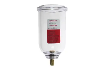 1/4" & 3/8" Filter Bowl w/ Drain Cock