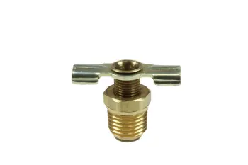 1/4" MPT Drain Cock Brass Pipe Fitting