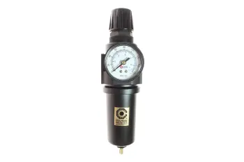 27 Series 1/2" Integral Filter/Regulator, Gauge, 0-250 psi, Metal Bowl