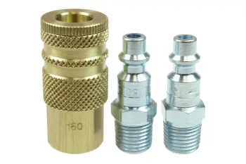 1/4" Industrial Coupler/Plug Set (150, 1501, 1501)