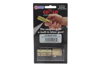 CoBlo&trade; Coupler Blow Gun, 1/4" ARO, 1/4 Packaged