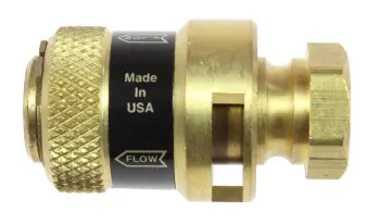 Lockout Slide Valve, 1/4" FPT x 1/4" FPT