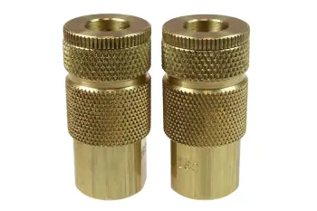 1/4" Automotive Coupler, 1/4" FPT, Display of 2