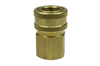 1/2" Straight Through Coupler, 1/2" FPT