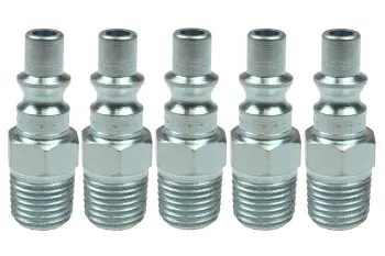 1/4" ARO Connector, 1/4" MPT, 5 Pack