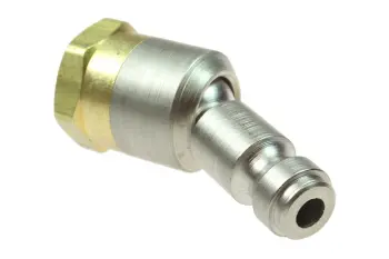 1/4" Automotive Ball Swivel Connector, 1/4" FPT