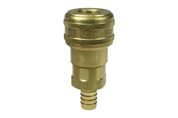 1/2" Automatic Industrial Coupler, 1/2" ID Hose