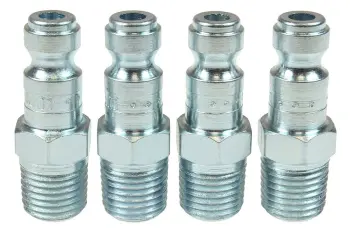 1/4" Automotive Connector, 1/4" MPT, Display of 4