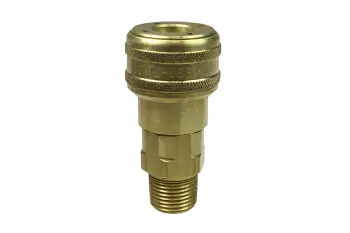 1/2" Automatic Industrial Coupler, 1/2" MPT