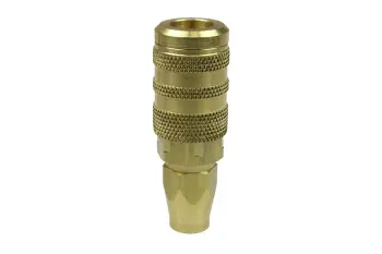 1/4" 6 Ball Industrial Coupler, 1/4" ID PUR