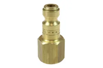 1/4" Automotive Connector, 1/4" FPT (Brass)