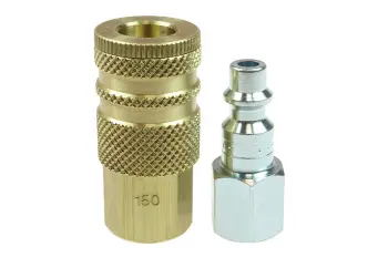 1/4" Industrial Coupler/Plug Set (150, 1502)