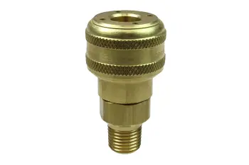 3/8" Automatic Industrial Coupler, 1/4" MPT