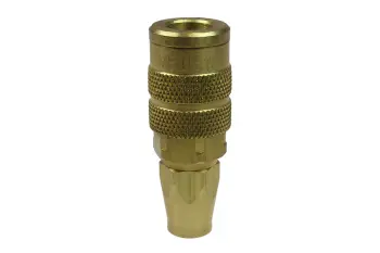 1/4" 6 Ball Automotive Coupler, 1/4" ID PUR