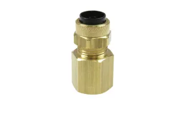Poly-Tube Female Connector, 1/4" OD x 1/8" FPT
