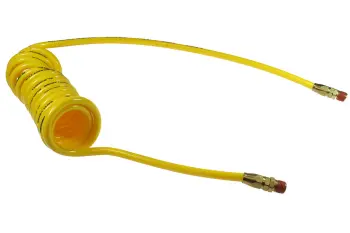 Flexcoil, .160" x 25', 1/4" NPT Reusable Swivel Fittings, Yellow